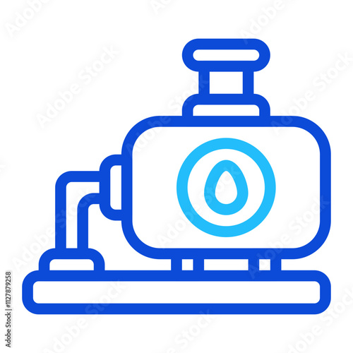 Gas Tank duoline icon