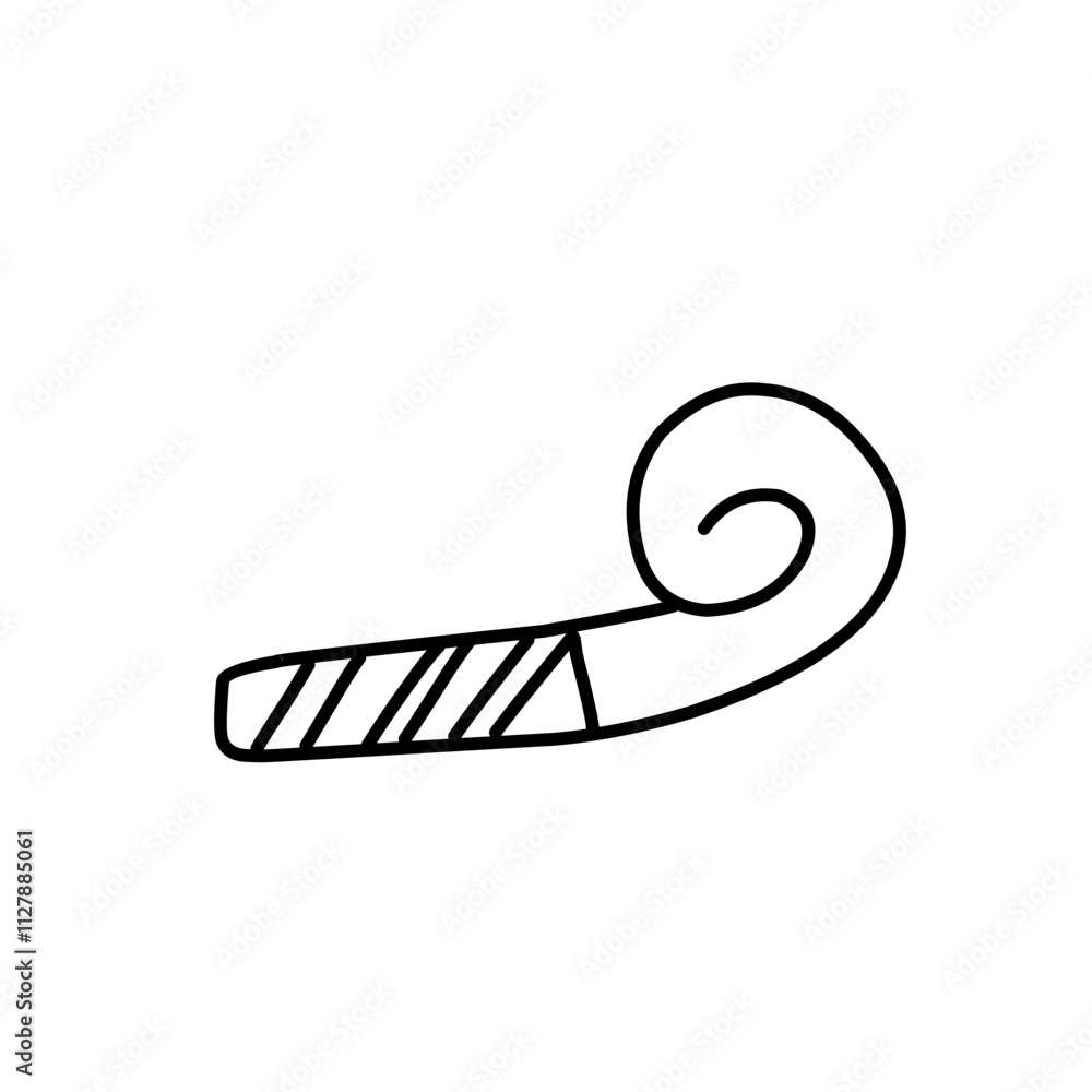 Obraz premium Party Doodle vector illustration