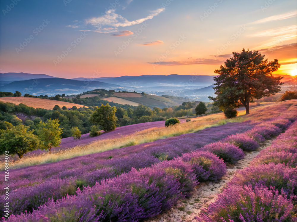 lavender field at sunset. field, lavender, landscape, flower, nature, summer, purple, sky, flowers, spring, agriculture, countryside, provence, green, meadow, plant, sunset, farm, rural, france, grass lavender field at sunset. field, lavender, landscape, flower, nature, summer, purple, sky, flowers, spring, agriculture, countryside, provence, green, meadow, plant, sunset, farm, rural, france, grass