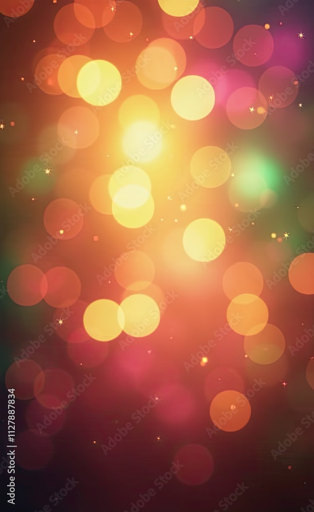 A vibrant abstract background featuring colorful bokeh . A vibrant abstract background featuring colorful bokeh .