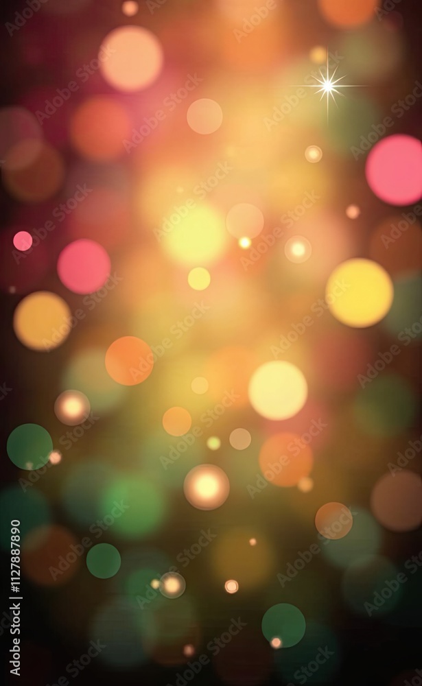 A vibrant abstract background featuring colorful bokeh . A vibrant abstract background featuring colorful bokeh .