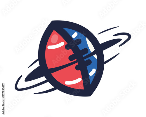 american football tournament sticker