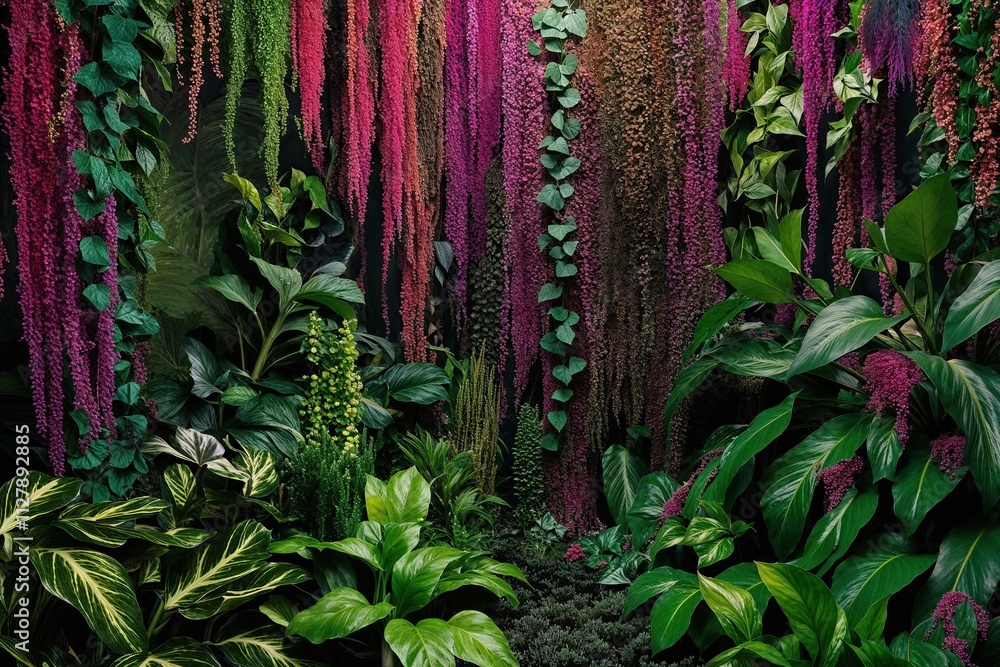 Obraz premium Lush Greenery and Stylish Nature Immersion for Plant Enthusiasts