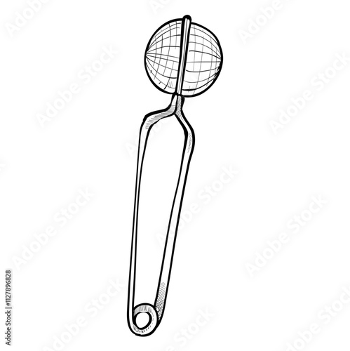 lemon squeezer handdrawn illustration