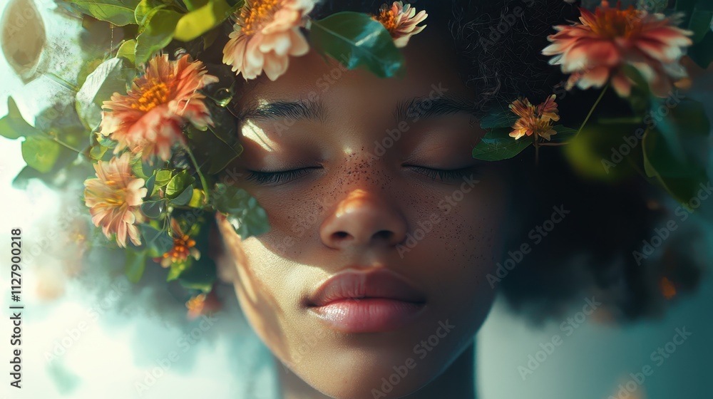 Promoting Mental Health Awareness Through Nature Imagery and Floral Elements for Prevention Campaigns Promoting Mental Health Awareness Through Nature Imagery and Floral Elements for Prevention Campaigns