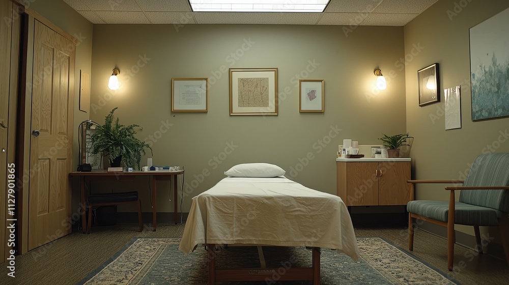 Tranquil Therapy Room for Trauma-Focused Mental Health Sessions Tranquil Therapy Room for Trauma-Focused Mental Health Sessions