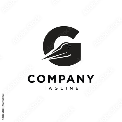 Letter G Bowling Logo Icon Vector