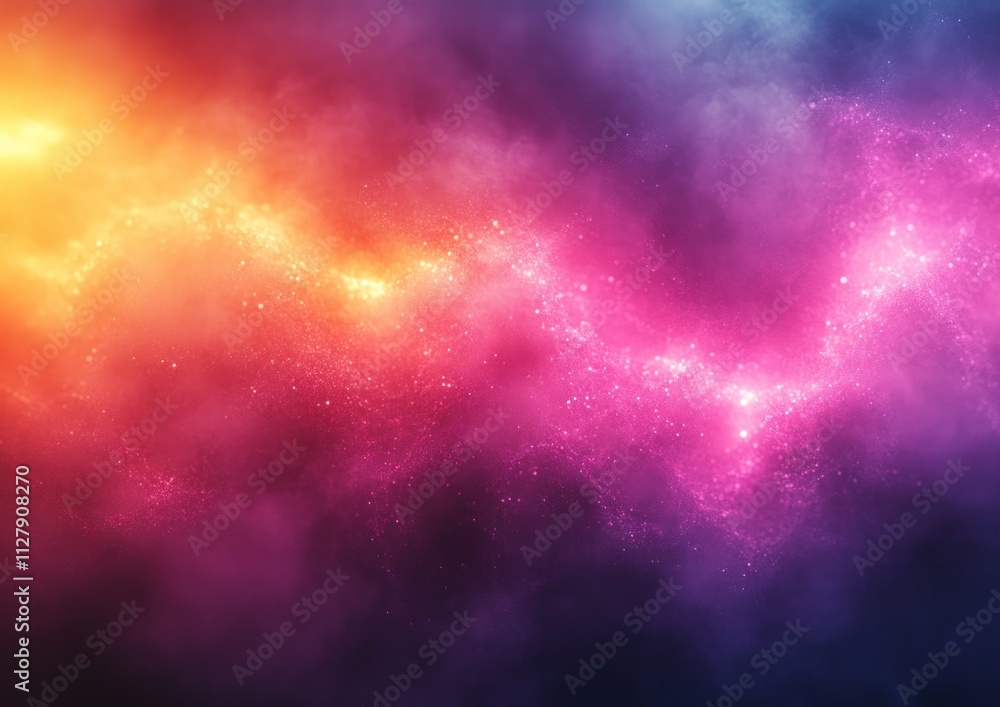 Naklejka premium Background Texture Prism Light Rainbow Overlay Sunlight Sparkling Summer Graphic Design