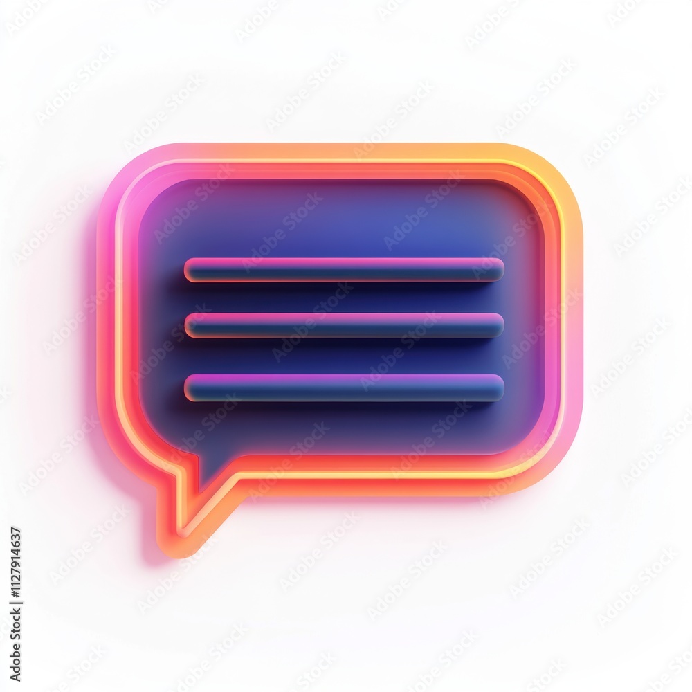 Message bubble balloon vector illustration. Message bubble balloon vector illustration.