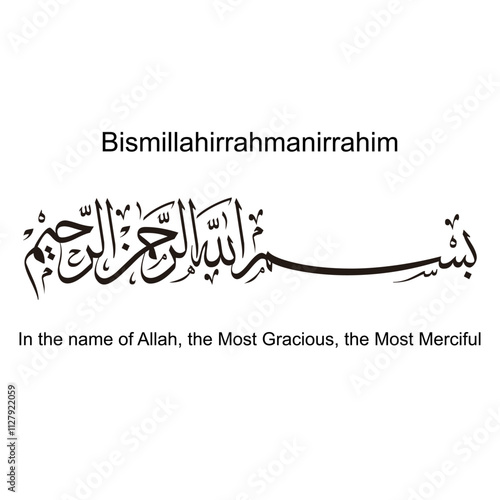 Bismillahirrahmanirrahim-Basmalah arabic-english meaning