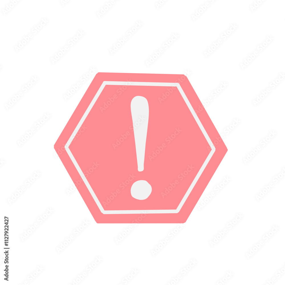 Warning sign Illustration Warning sign Illustration