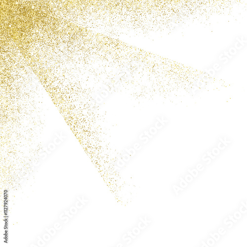 Gold Glitter decoration 