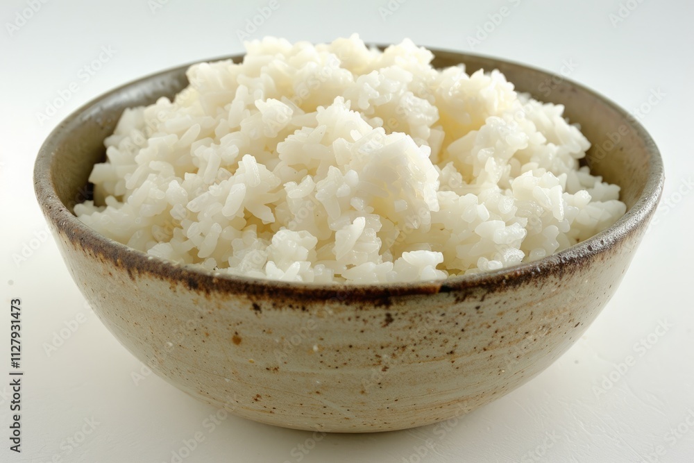 A Bowl of Cooked White Rice A Bowl of Cooked White Rice