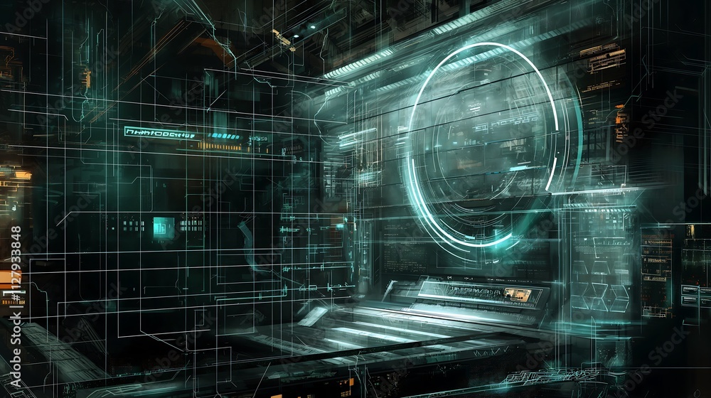 futuristic digital technology background futuristic digital technology background
