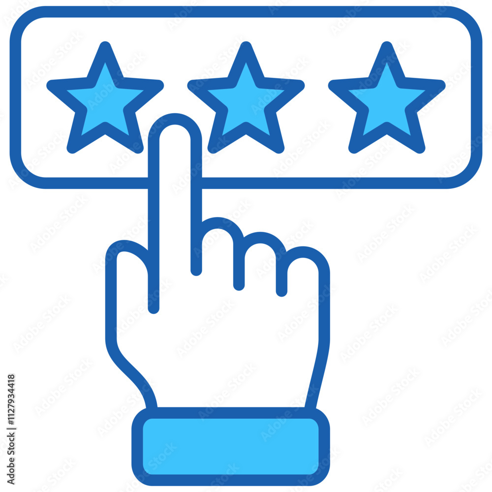 Fototapeta premium Rating Icon
