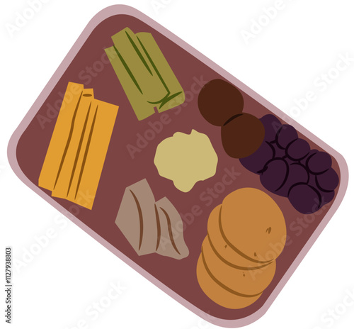 meal prep illustration
