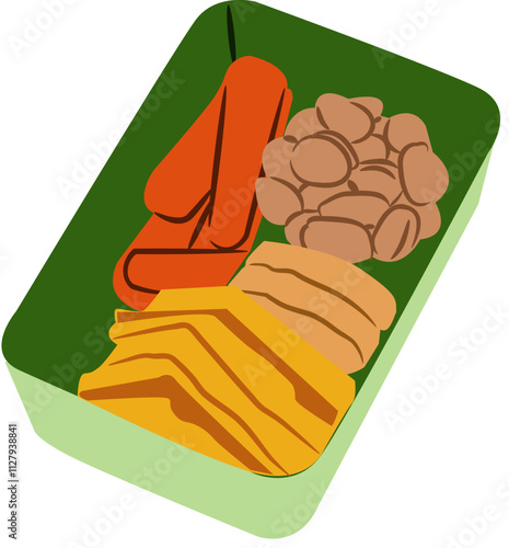 meal prep illustration