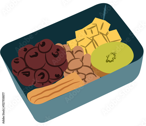 meal prep illustration