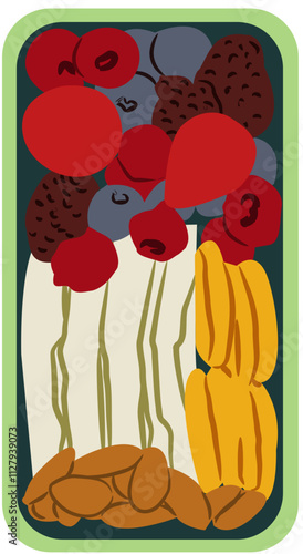 meal prep illustration