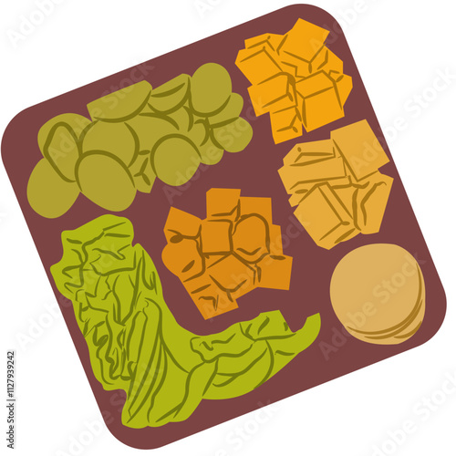 meal prep illustration