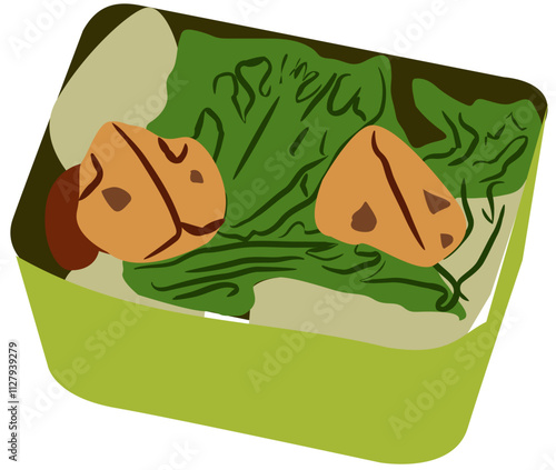 meal prep illustration