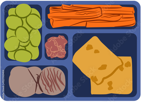 meal prep illustration