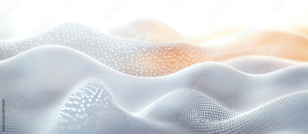 Abstract Ethereal White Fabric Background with Delicate Patterns and Modern Elegant Design Abstract Ethereal White Fabric Background with Delicate Patterns and Modern Elegant Design