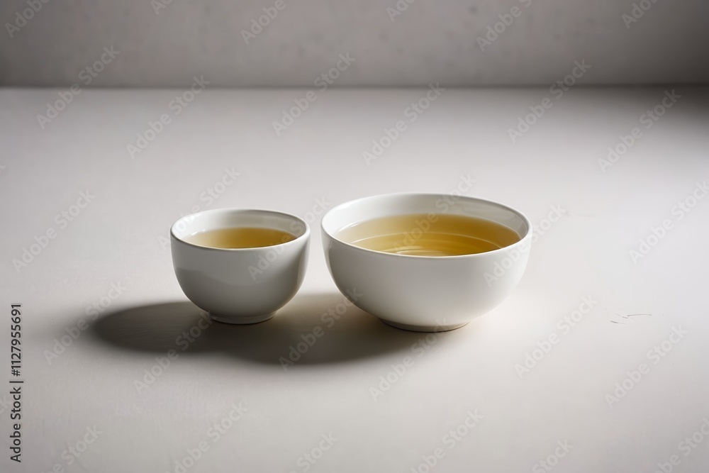 there are two cups of tea sitting next to each other there are two cups of tea sitting next to each other