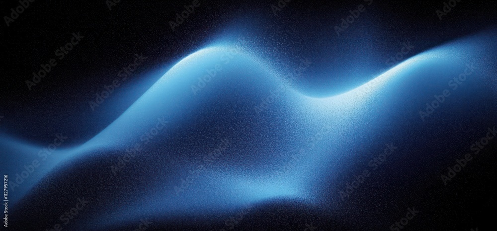 Glowing Abstract Blue and Black Background with Smooth Gradient Noise Texture for Dynamic Poster and Wallpaper Design Glowing Abstract Blue and Black Background with Smooth Gradient Noise Texture for Dynamic Poster and Wallpaper Design