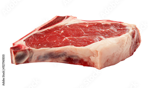 High-Quality PNG of Fresh T-bone steak beef on white background, T-bone steak beef on white background PNG File. Isolated on White Background – High Resolutio photo