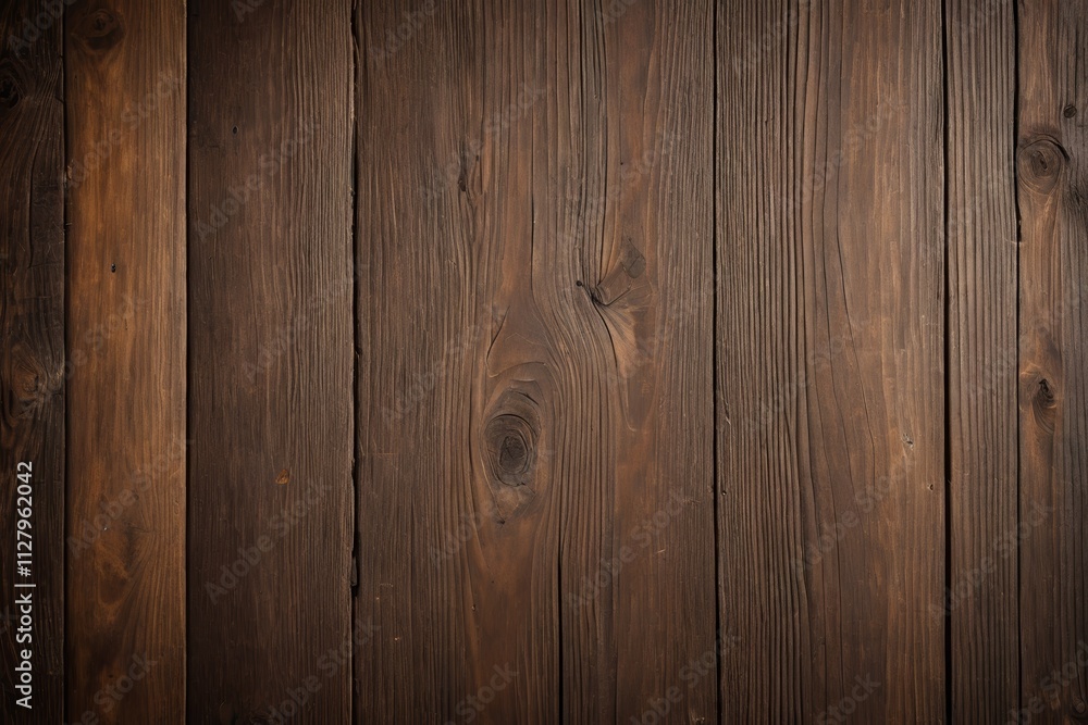 Naklejka premium a close up of a wooden wall with a brown stain