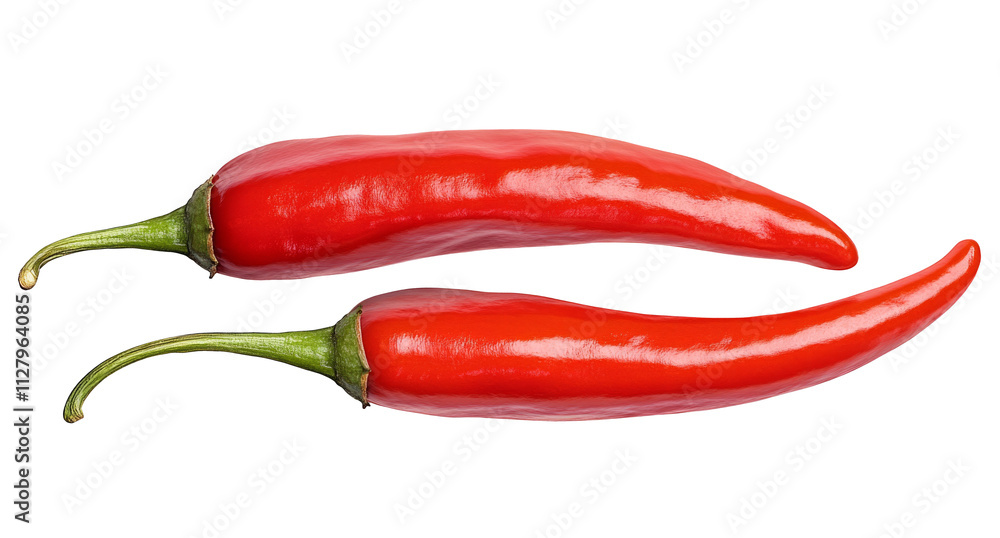 High-Quality PNG of Red chilli pepper isolated on white background, Red chilli on White Background With clipping path. – High Resolution High-Quality PNG of Red chilli pepper isolated on white background, Red chilli on White Background With clipping path. – High Resolution