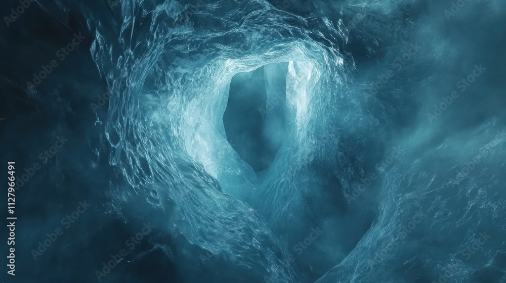 Enigmatic Glacial Ice Cave: A Breathtaking Journey into a Frozen Wonderland Enigmatic Glacial Ice Cave: A Breathtaking Journey into a Frozen Wonderland