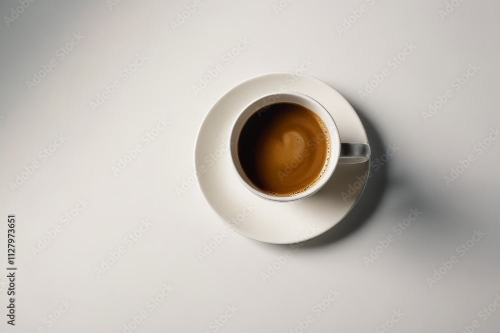 there is a cup of coffee on a saucer on a table there is a cup of coffee on a saucer on a table