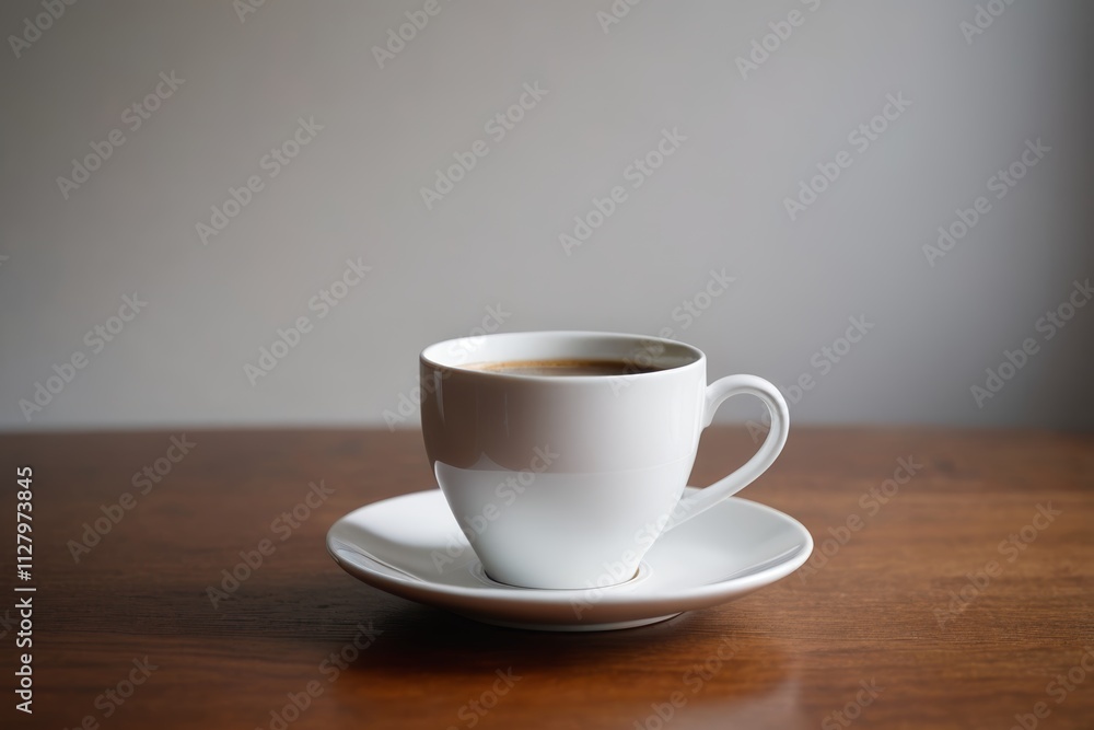 there is a cup of coffee on a saucer on a table there is a cup of coffee on a saucer on a table