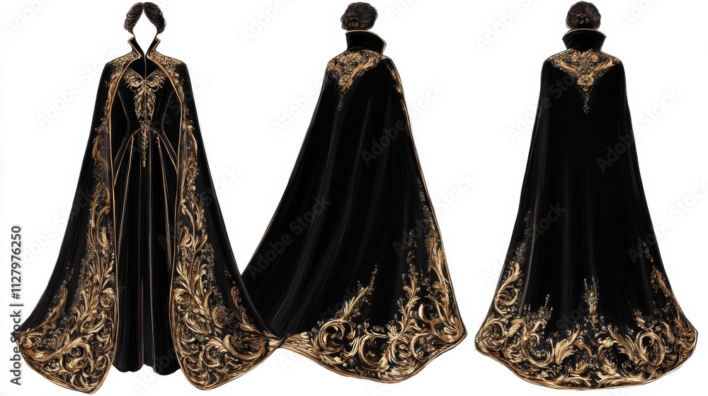 Ultra detailed, photorealistic fashion design sketch of a feminine A-line skirt with pleated details Ultra detailed, photorealistic fashion design sketch of a feminine A-line skirt with pleated details
