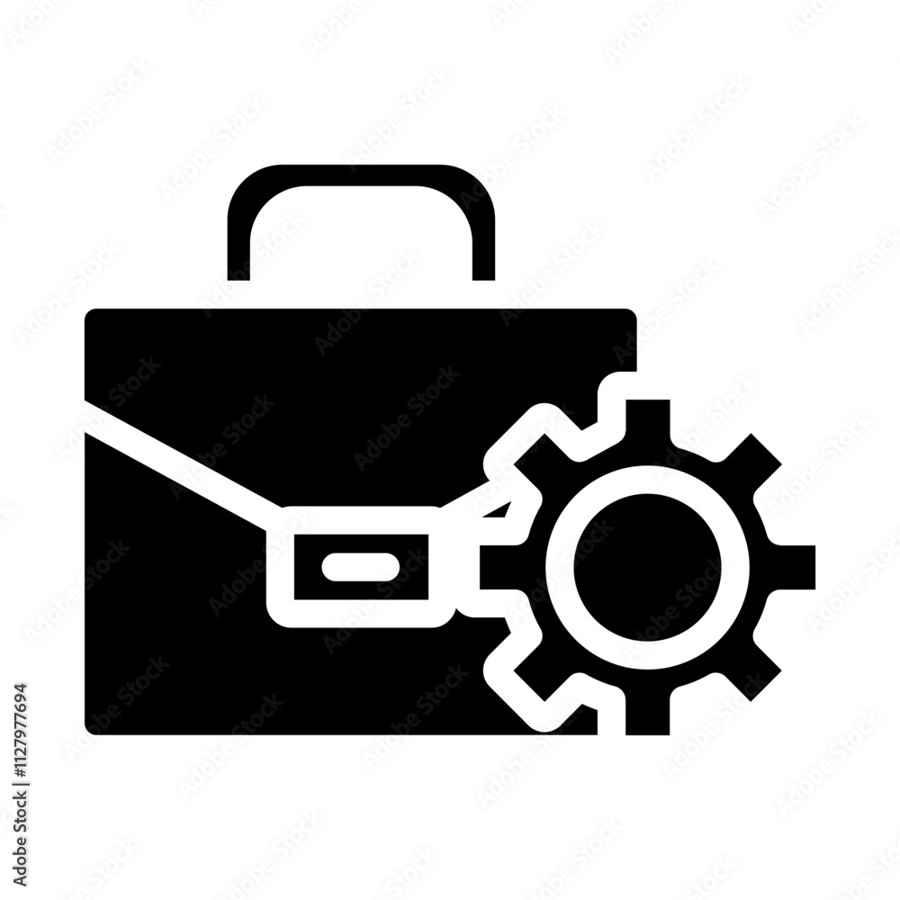 Administrator Office Solid Icon Administrator Office Solid Icon