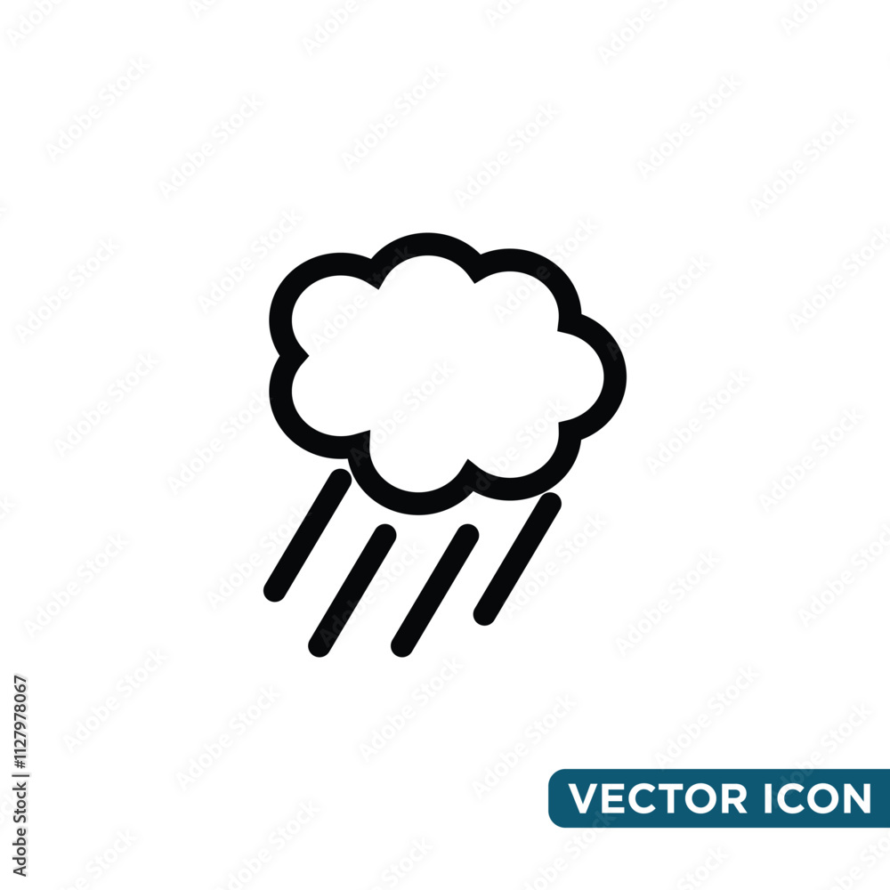 Simple Cloud Icon Design Template Simple Cloud Icon Design Template