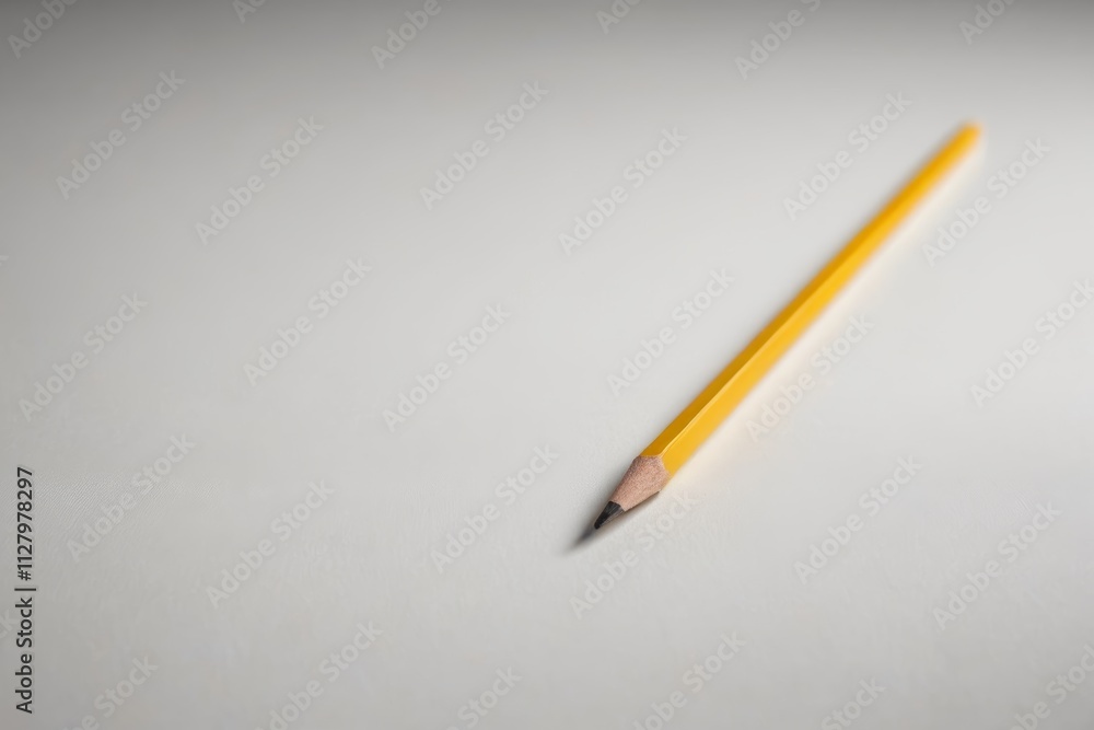 there is a pencil that is laying on a table there is a pencil that is laying on a table