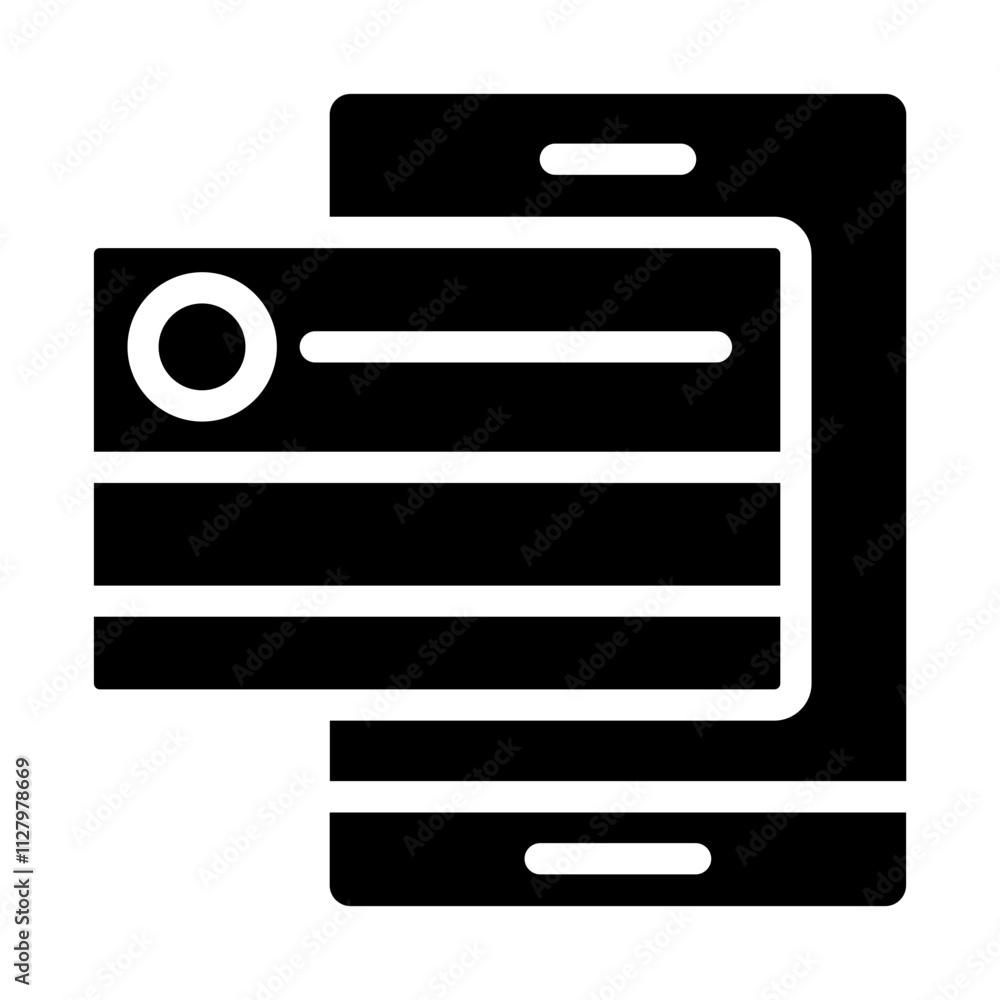 Card Payment Solid Icon Card Payment Solid Icon