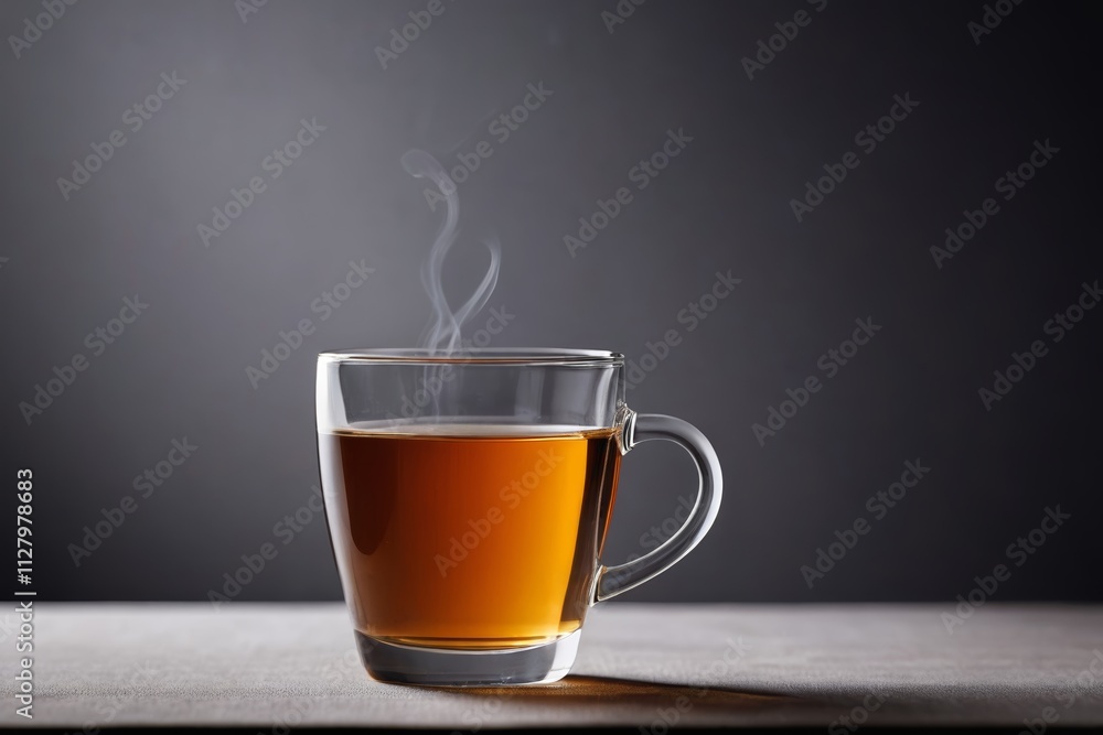 there is a cup of tea with steam rising out of it there is a cup of tea with steam rising out of it
