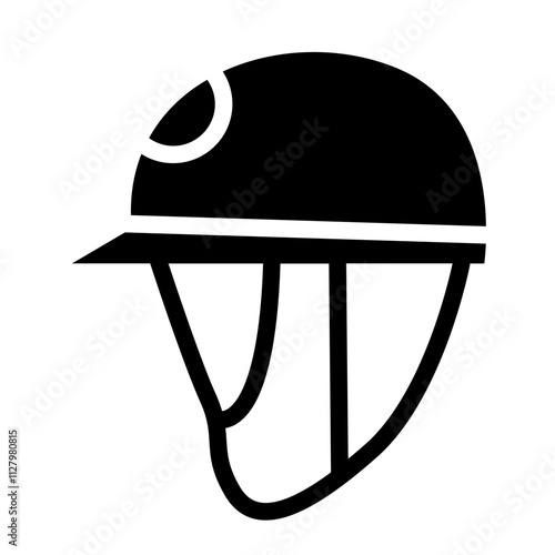 Helmet Solid Icon