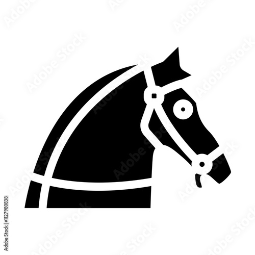 Horse Harness Solid Icon