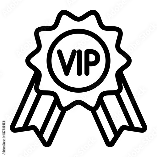 Badge VIP icon