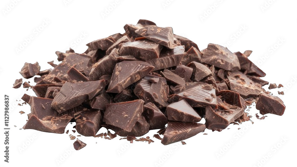 Collection of PNG. Pile Chopped Milled Chocolate, isolated on a transparency background. Collection of PNG. Pile Chopped Milled Chocolate, isolated on a transparency background.
