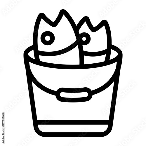 Fishing Bucket icon