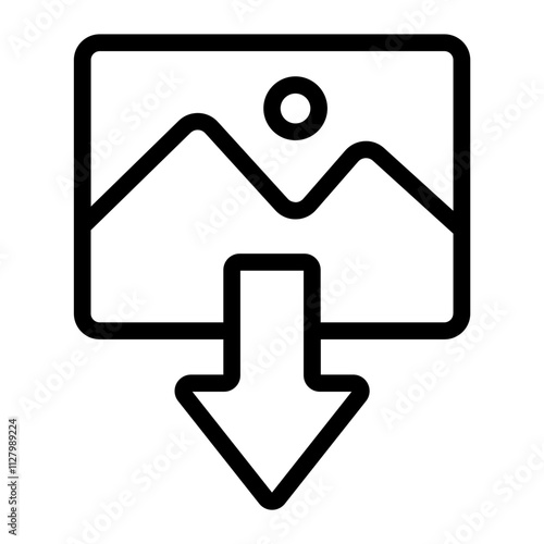 Image Download icon