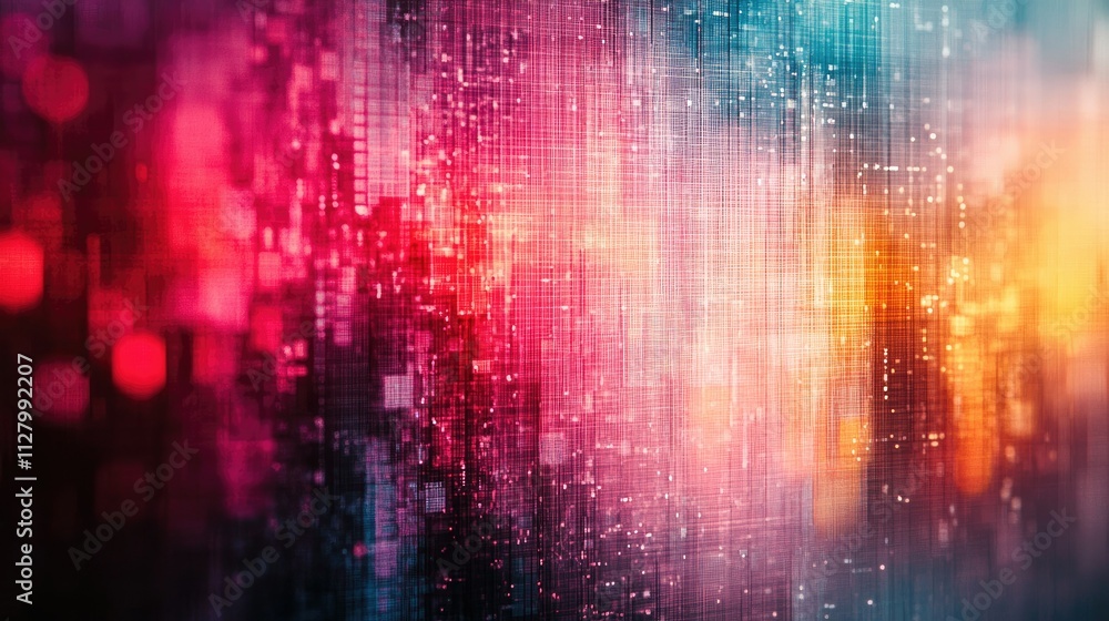 Abstract vibrant colorful digital background. Abstract vibrant colorful digital background.