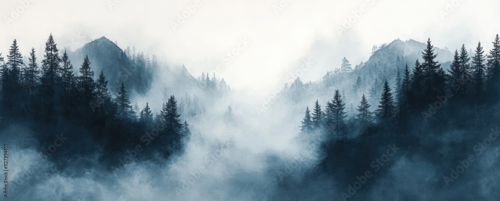 Abstract Black and White Gradient Ink Wash Painting Background for Graphic Design Abstract Black and White Gradient Ink Wash Painting Background for Graphic Design
