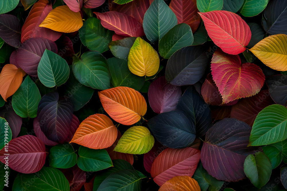Autumn Leaf Illustration: Colorful Foliage Autumn Leaf Illustration: Colorful Foliage